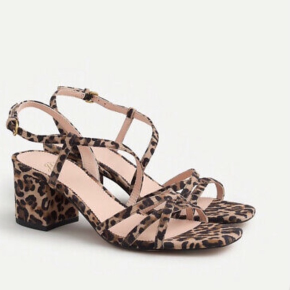 J. Crew “Odette” Leopard Sandal - Picture 2 of 6